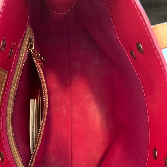 LV Mini Pink Vernis Tote - Picture 13 of 15